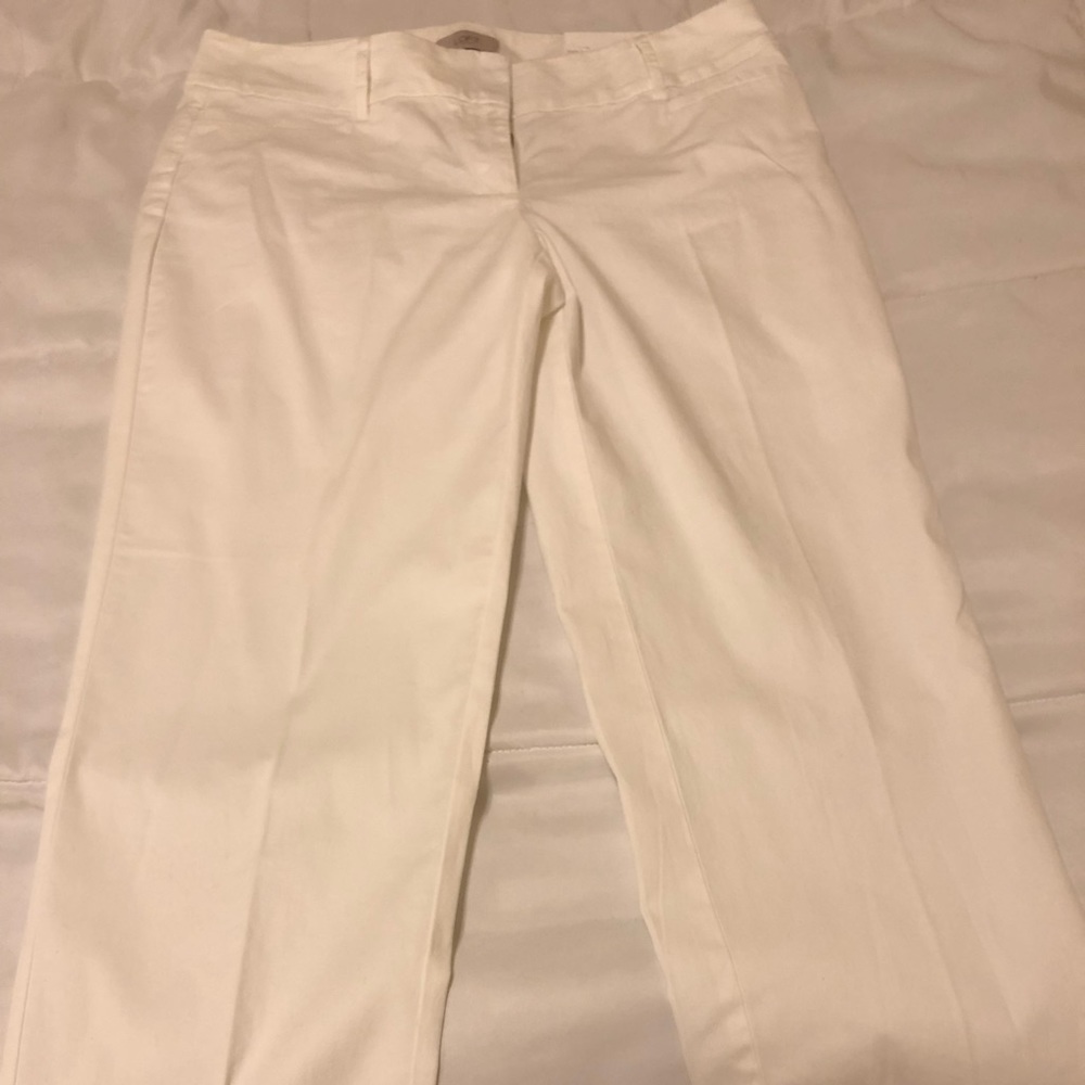 Loft white pants